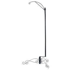 HOHIYA 61-inch bird cage stand offers sturdy outdoor display for bird feeders and lanterns.