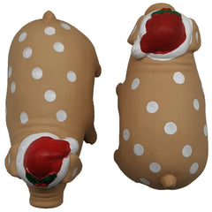 Hoiasem interactive chew sound dog toy encourages curiosity and fetch outdoors