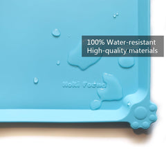 Hoki Found anti-slip mat keeps bowls steady on slick floors during feeding.
