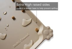 Hoki Found mat features a non-slip design that stays put on any surface.