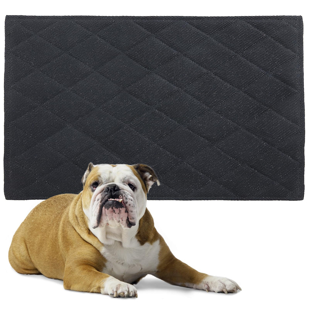 HOMBYS Chew Proof Dog Crate Bed with reinforced edges for durability