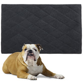 HOMBYS Chew Proof Dog Crate Bed with reinforced edges for durability