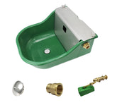Homcare automatic stock waterer cast iron for horses provides steady hydration outdoors