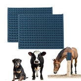 homcare horse scratching post pad 2-pack wall-mount setup for easy grooming