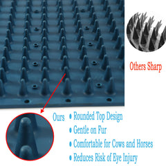 homcare scratching pad with screw holes for secure barn installation