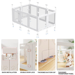 Homelio interlocking panel system configuration highlights versatile shapes for fitting your space.