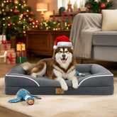 Homemate dog bed 48x35 inches offers ample space for extra-large dogs.