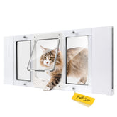 HOMEPEDIA window-pet-door-full-size for larger cats and small dogs