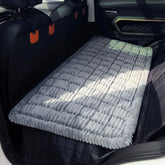 HOMEREFROM dog bed for car backseat bluegrey keeps pet comfy and seats protected