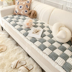 HOMEREFROM pet couch cover blue-grey 70x150 cm—sofa protection with plush comfort.