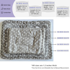 HOMEREIGN pet bed mat reversible side displayed for versatile home décor and comfort.