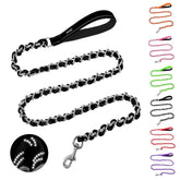 Homimp chew-proof leash 6ft with soft padded handle for comfortable walks