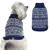 Homimp Argyle Dog Sweater warmth keeps pets cozy on walks