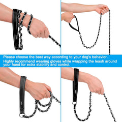 Homimp leash 360-degree rotatable hook for tangle-free control