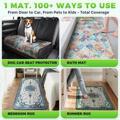 Hompet waterproof barrier blocks leaks, protecting floors and carpets