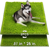Hompet dog grass pad 51x28 offers a realistic training surface for puppies