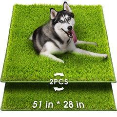 Hompet dog grass pad 51x28 offers a realistic training surface for puppies