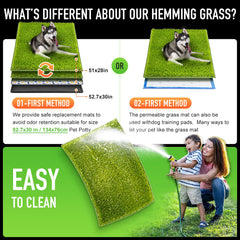 Hompet replacement turf demonstrates durable, long-lasting turf designed for frequent use