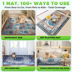 Hompet slim non-slip design stays put under doors.