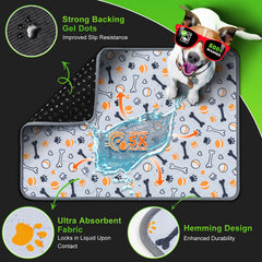 Hompet anti-slip base shows paw-shaped grip for safer placement.