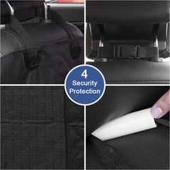 HONEST OUTFITTERS dog seat cover protects against hair and dirt during road trips.