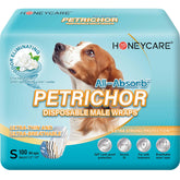 HONEY CARE All-Absorb Petrichor wrap front view with secure fit and odor control.