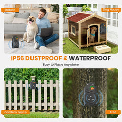 Honey Paws IP56 housing image indicates weatherproof design suitable for indoor and outdoor use.