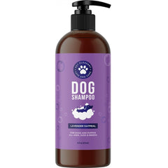Honeydew cleansing dog shampoo bottle with lavender pour for soothing bath aroma
