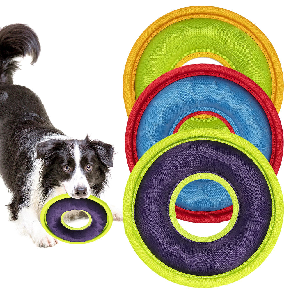 HONGEZEY flying-disc-pack-outer-layer, durable for outdoor fetch with dogs.