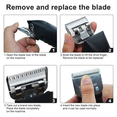 HONGNAL compatibility with Andis and Oster clippers enabling flexible professional use.