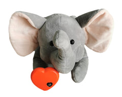 HonourHope dog heartbeat toy in plush fabric provides soothing nighttime comfort