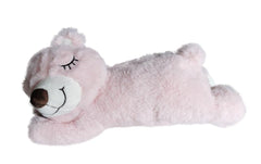 HonourHope heartbeat toy close-up reveals warming pack feature for puppy comfort.