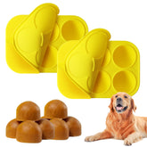 HooYiYuuX 6-cavity molds with lid for mess-free frozen dog treats