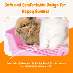 HoppScotch.bun Bumbox pink low-entry with smooth edges for easy access
