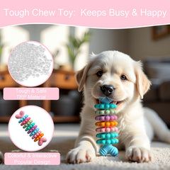 HORIBND durable TRP material ensures safe, lasting chews for aggressive puppies.