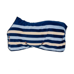 Horseware Newmarket fleece cooler on horse shows breathable moisture management in action.