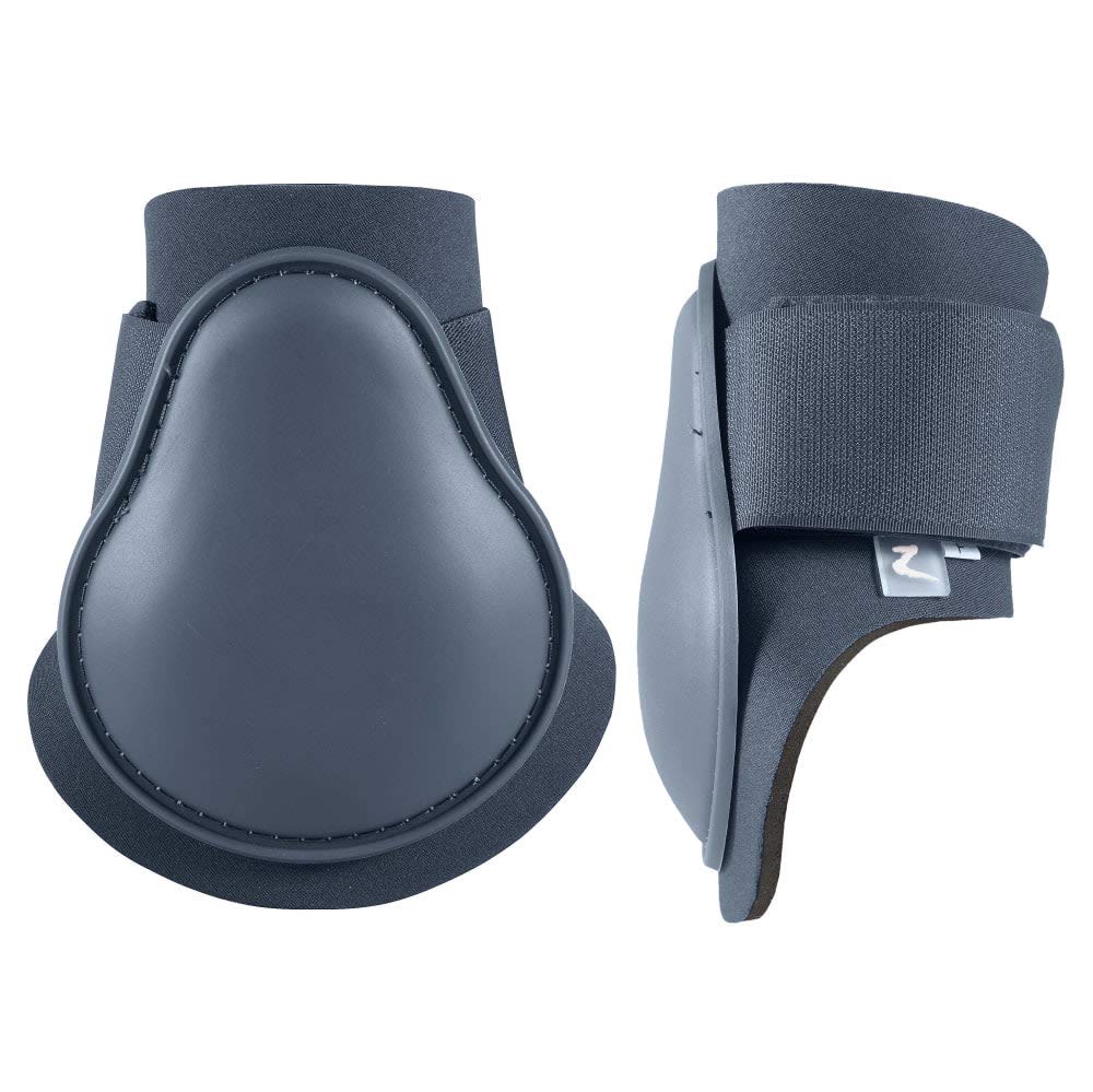 HORZE Chicago fetlock rear boot front view shows lightweight protection for show jumping.