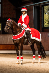 Horze faux fur lining close-up highlighting festive softness