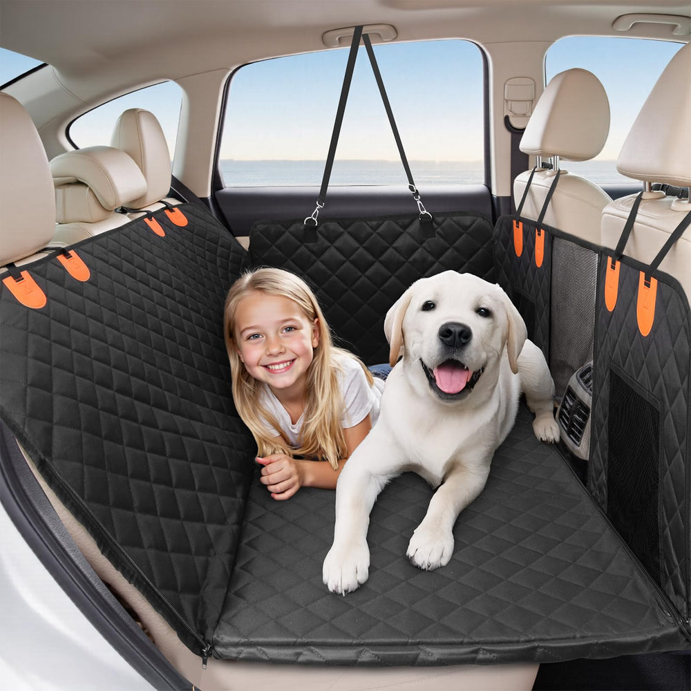 HOTEAGLE back-seat extender creates secure space for long car trips