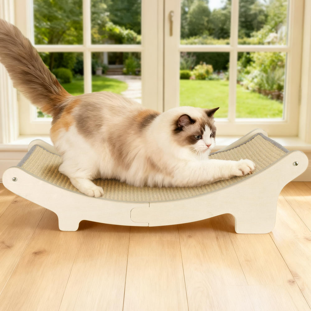 HOTEAGLE sisal cat scratcher pad for durable scratching and lounging