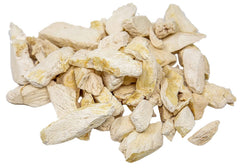 Hotspot Pets 1lb bag of Freeze Dried Chicken Treats front view for all-natural snack.