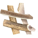 Hotspot Pets premium split elk antlers 7in pack cover—durable chew for large dogs