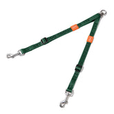 HOWGO double-dog-leash-360-swivel demonstrates smooth, tangled-free walking with independent control
