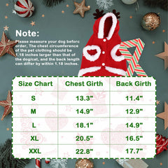 HOWWFALY dog christmas costume scarf adds cute accessory for chilly outings