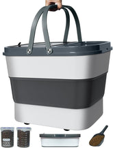 HOYTAMDAR foldable-dog-food-container keeps pet food fresh and easy to store.