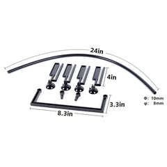 HOZOE duckweed fence adjustable height demonstrates barrier protecting plants from currents.