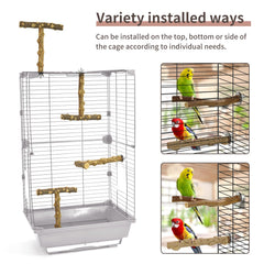 HPAWHOMEPART multifunction bird toys promote chewing, climbing, and engaging play