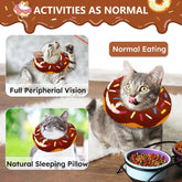 Adjustable elastic band on Hpetppy cone collar for secure fit