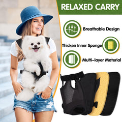 Hpetppy pet-carrier-front-collar-hook demonstrates safety to prevent escapes