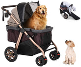 HPZ Pet Rover Titan-HD front view shows oversized 32x20 inch compartment for comfort.